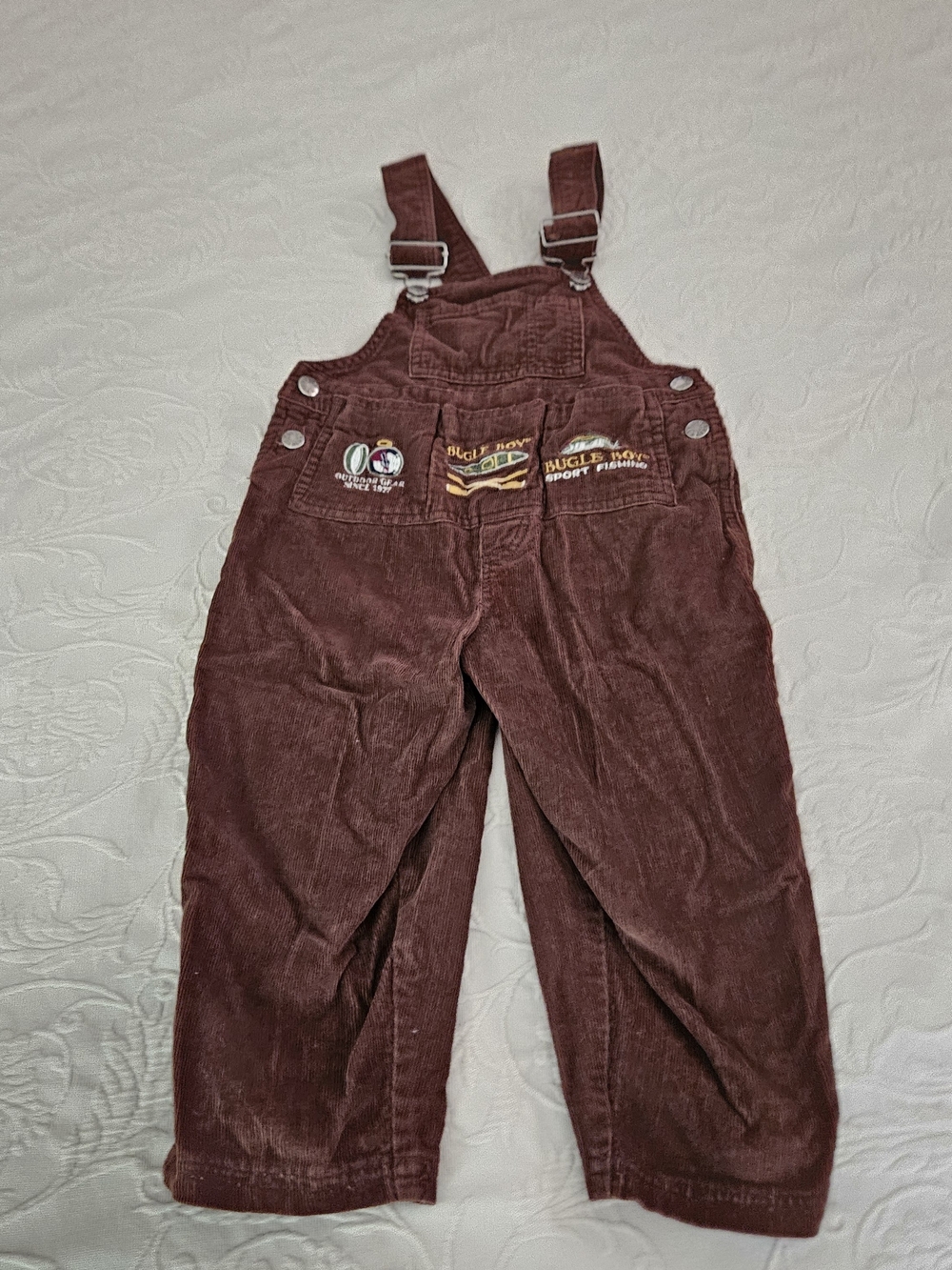 Bugle Boy Brown Corduroy Overalls - Kids - Picture 10 of 10